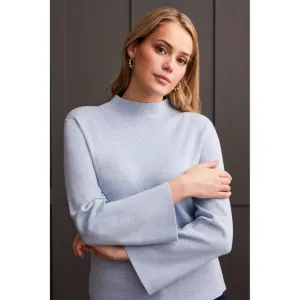 Tribal Long Sleeve Funnel Neck Sweater