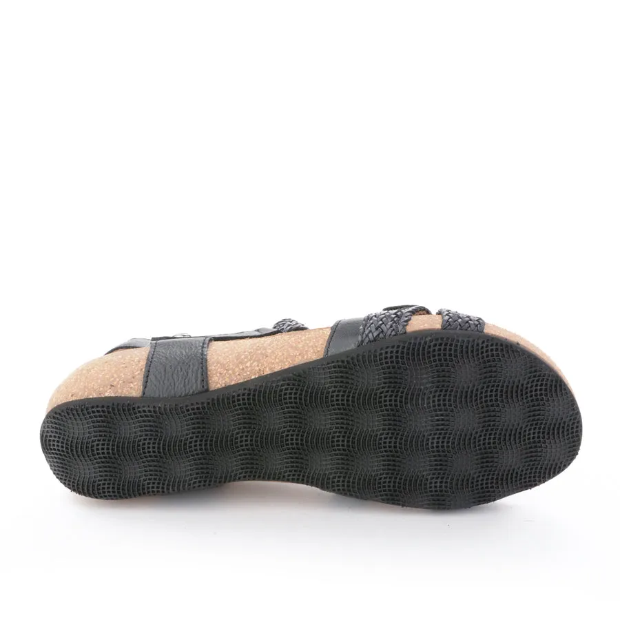 TRULIE - BLACK - LEATHER