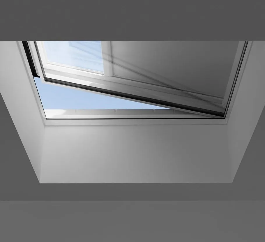 VELUX CVU INTEGRA® SOLAR Powered Curved Glass Rooflight Package with Triple Glazed Base (New Generation)