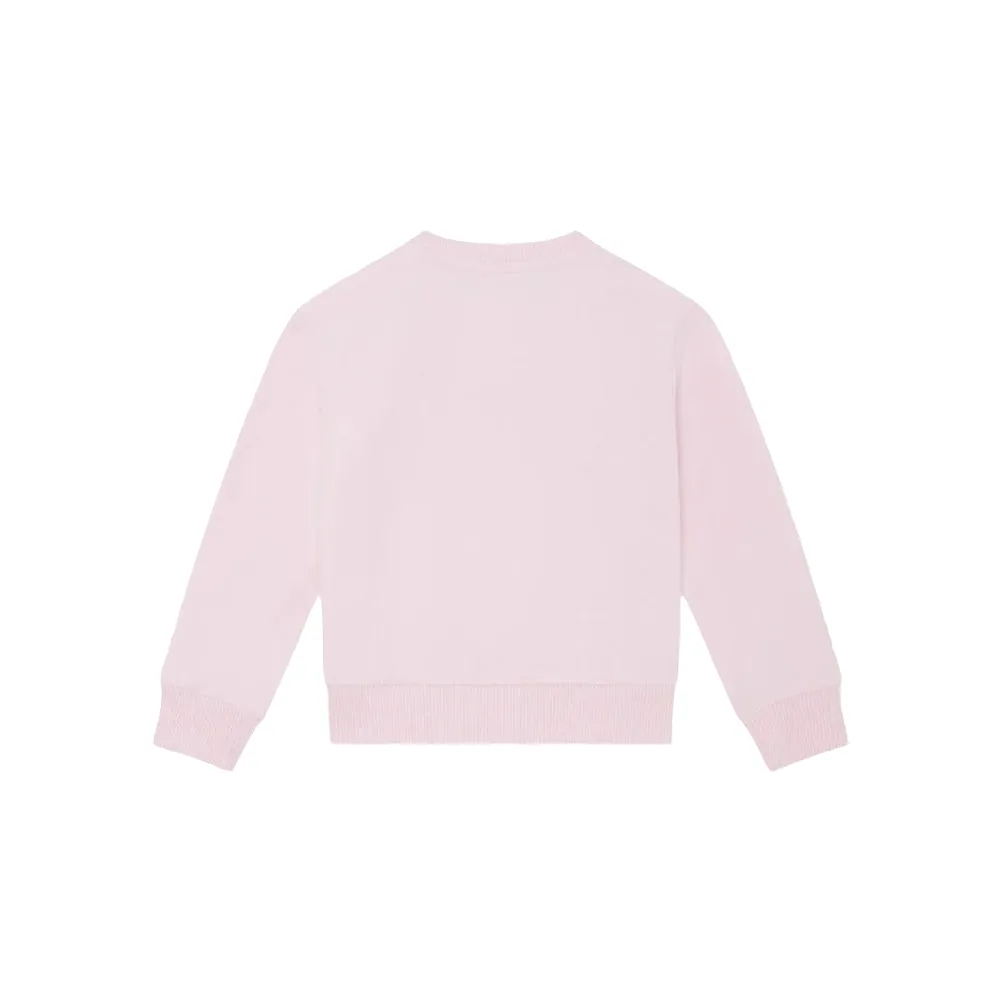 VERSACE KIDS MEDUSA HOLOGRAPHIC SWEATSHIRT PINK-MULTI