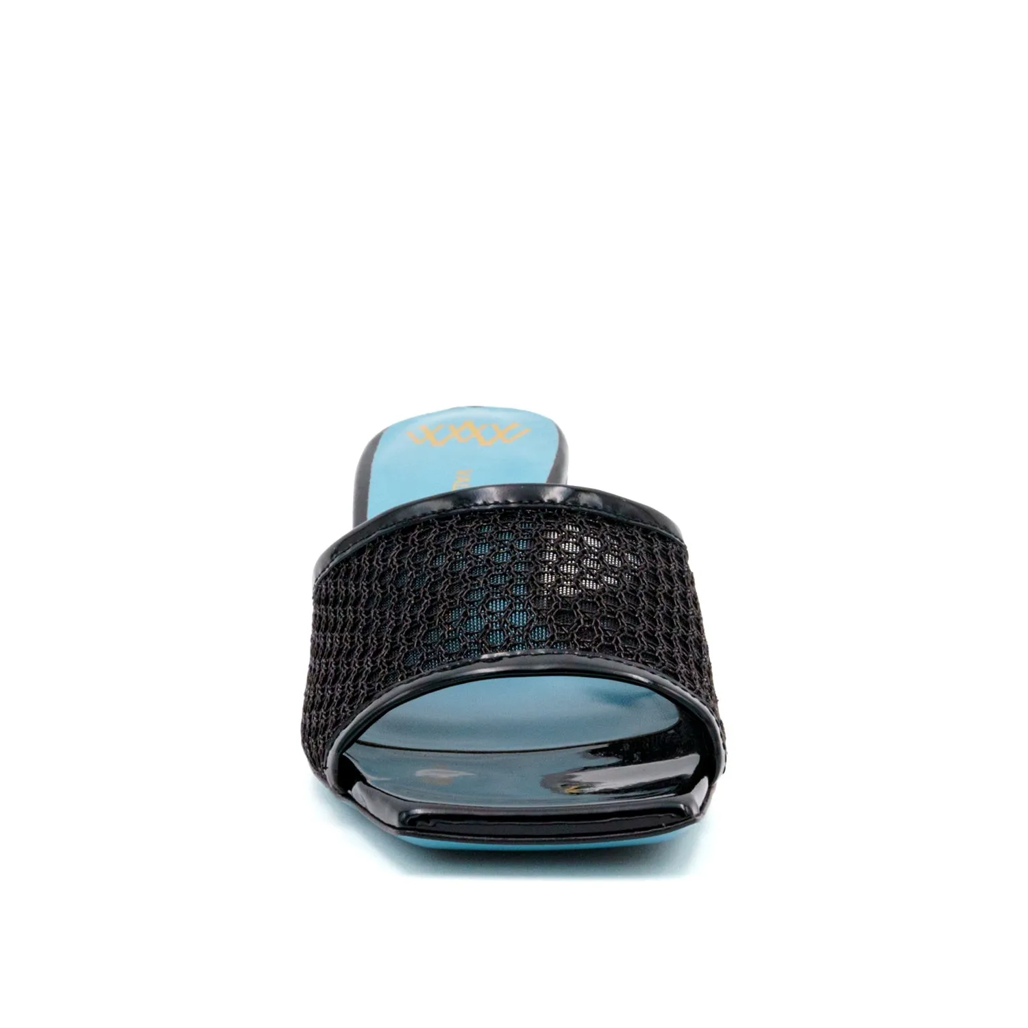 Vesta Low Heel Mesh Slide