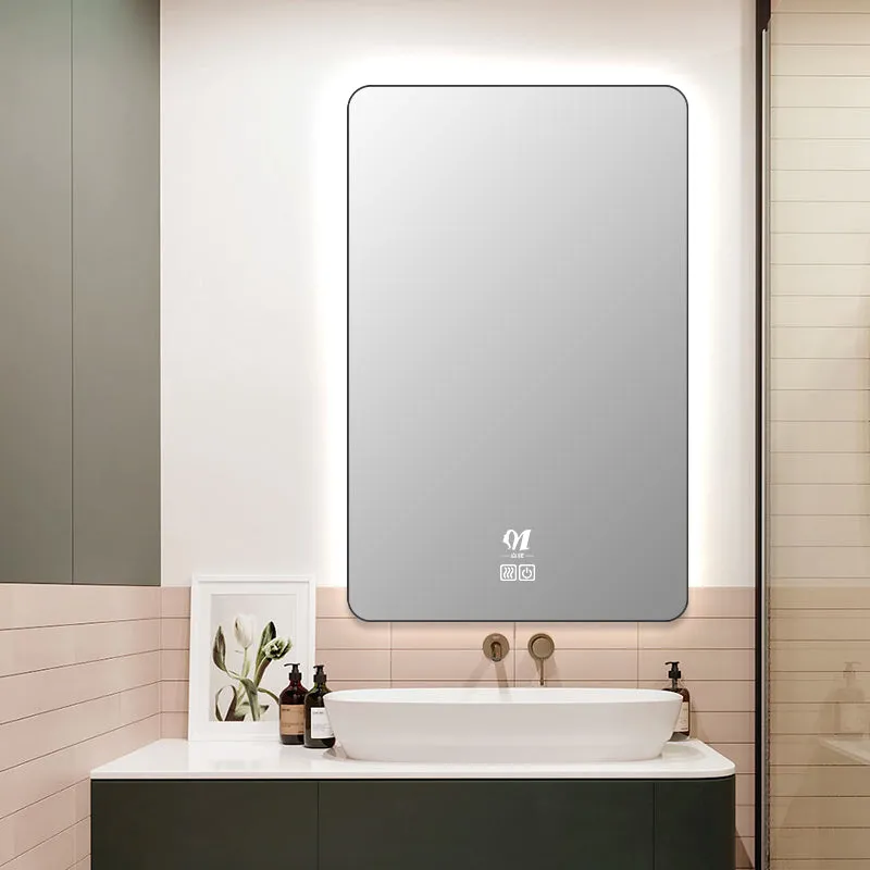 View larger image Add to Compare  Share Espelho Espejo Inteligente Espejos Con Luz Led Smart Makeup Oversized Mirror Bathroom Vanity Mirror Bath Mirrors With Led Light