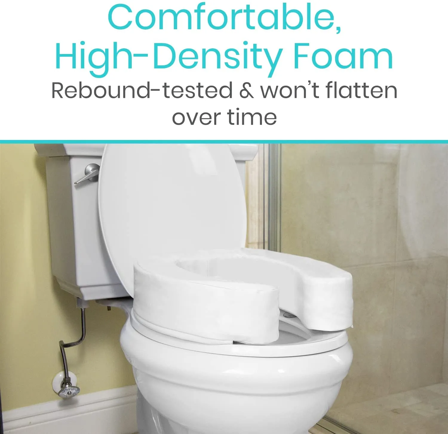 Vive Health Toilet Seat Cushion (4 inch)