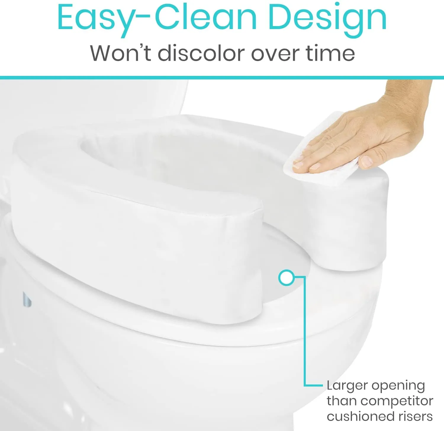 Vive Health Toilet Seat Cushion (4 inch)