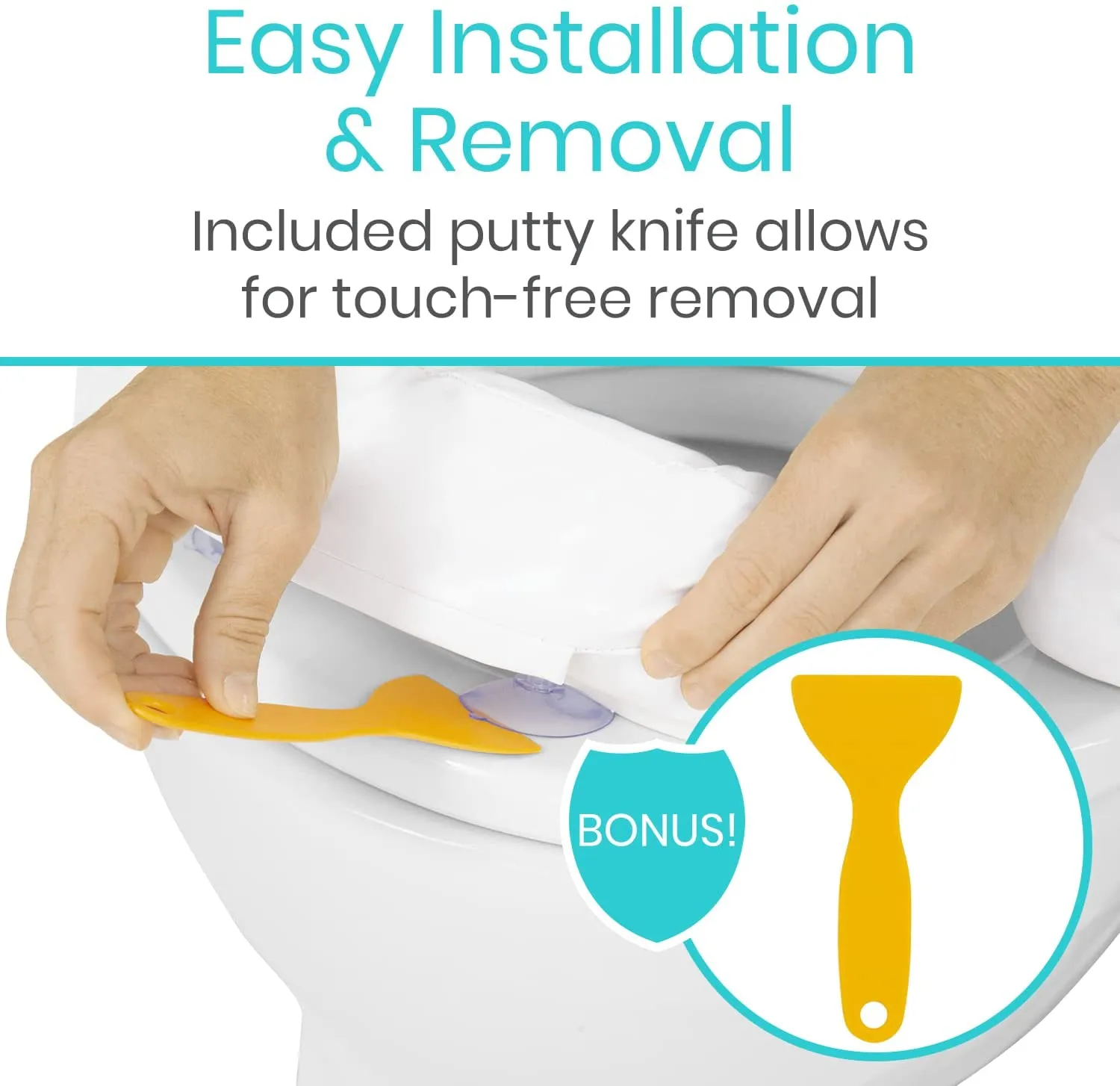 Vive Health Toilet Seat Cushion (4 inch)