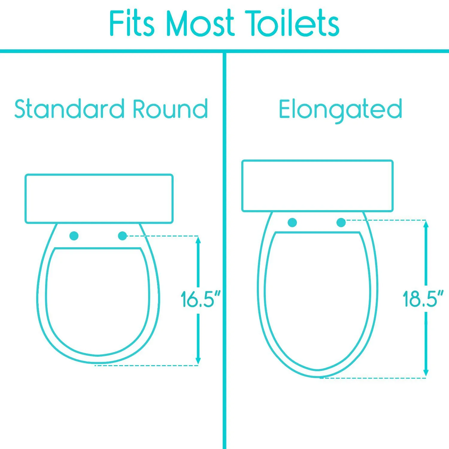Vive Health Toilet Seat Riser with Arms