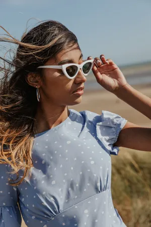 Weighted Cat Eye Sunglasses