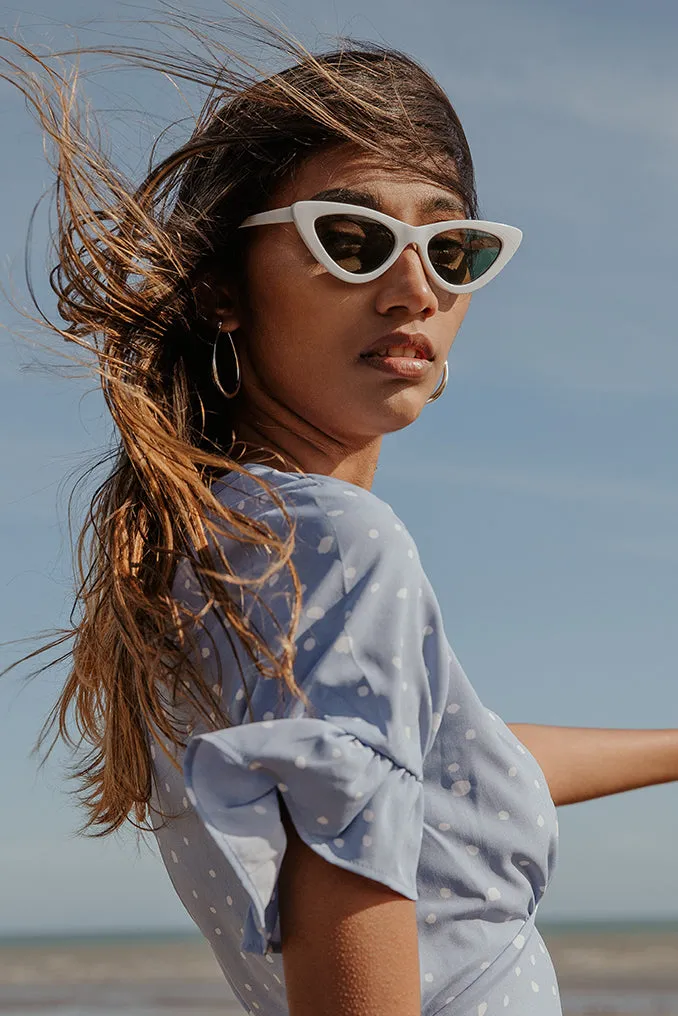 Weighted Cat Eye Sunglasses