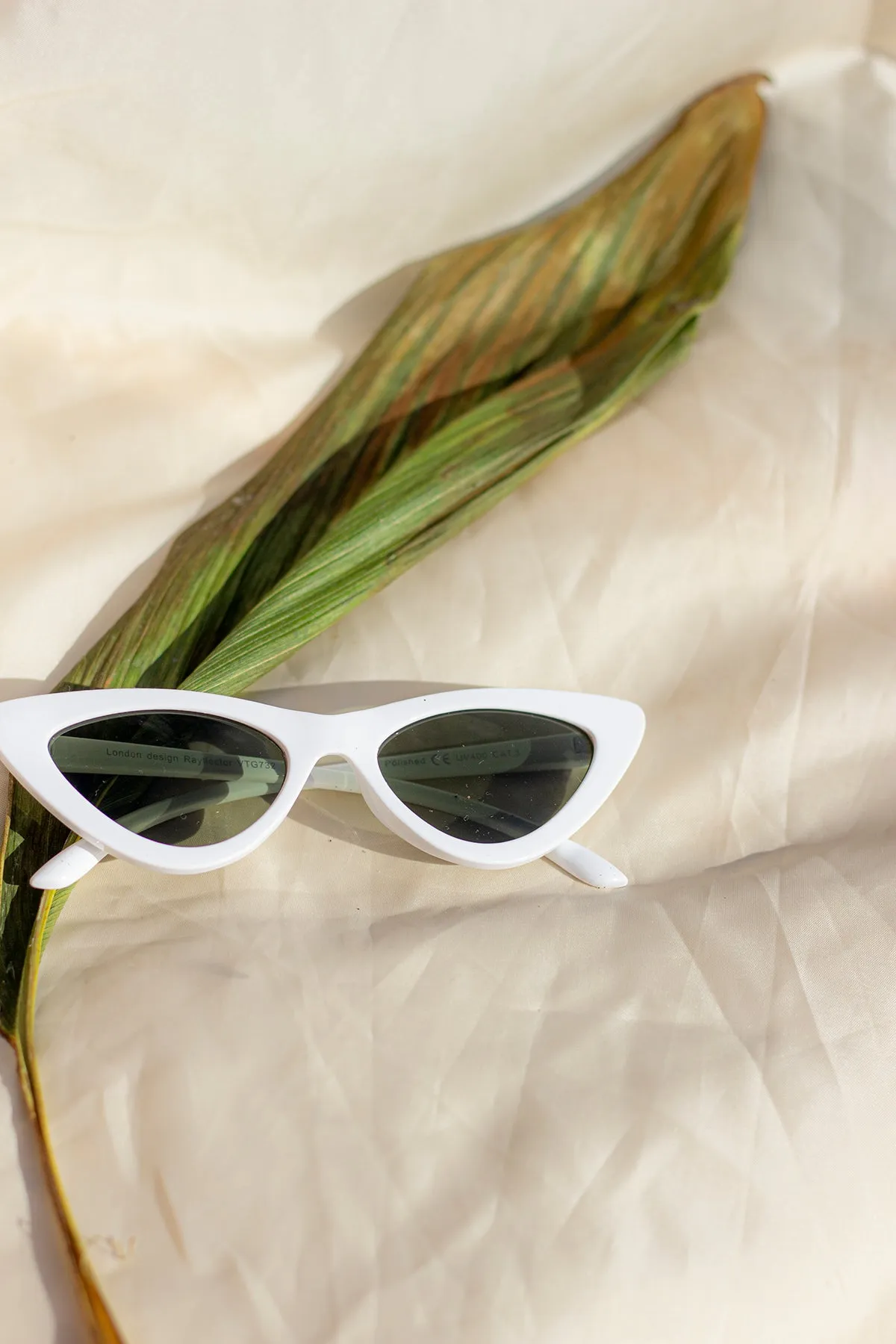 Weighted Cat Eye Sunglasses