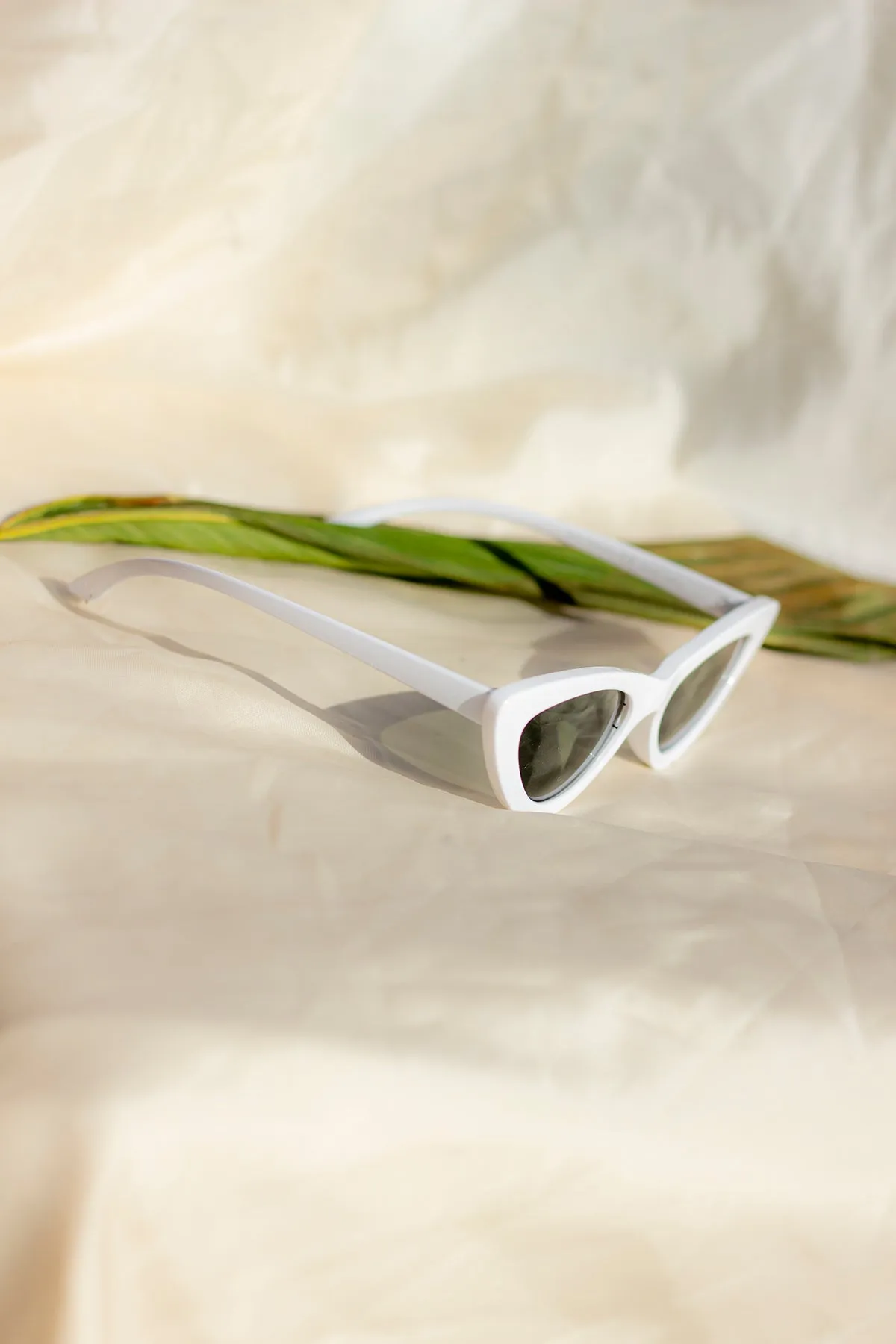 Weighted Cat Eye Sunglasses