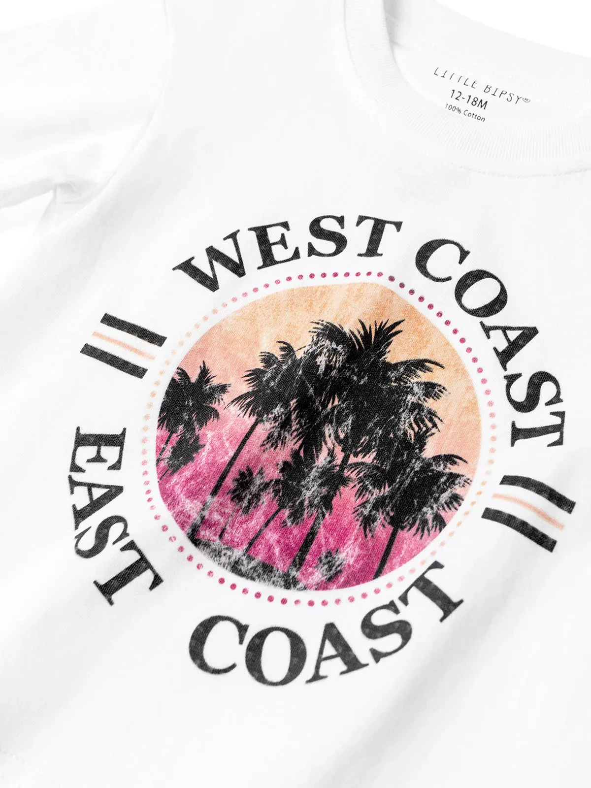 West Coast x East Coast Tee
