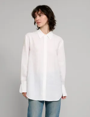 White Linen Shirt