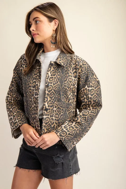 Willow Leopard Jacket
