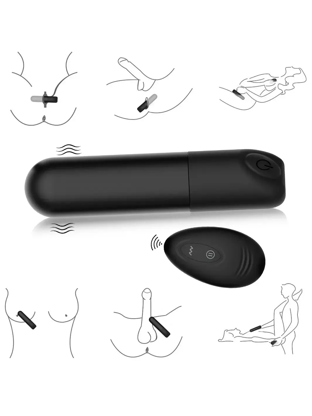 Winyi Rick Remote Control Bullet Vibrator