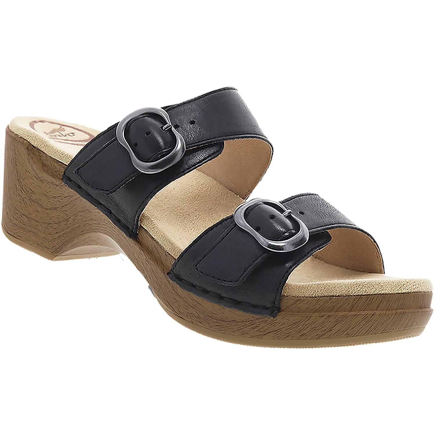 Women's Dansko Sophie Black Full Grain Leather