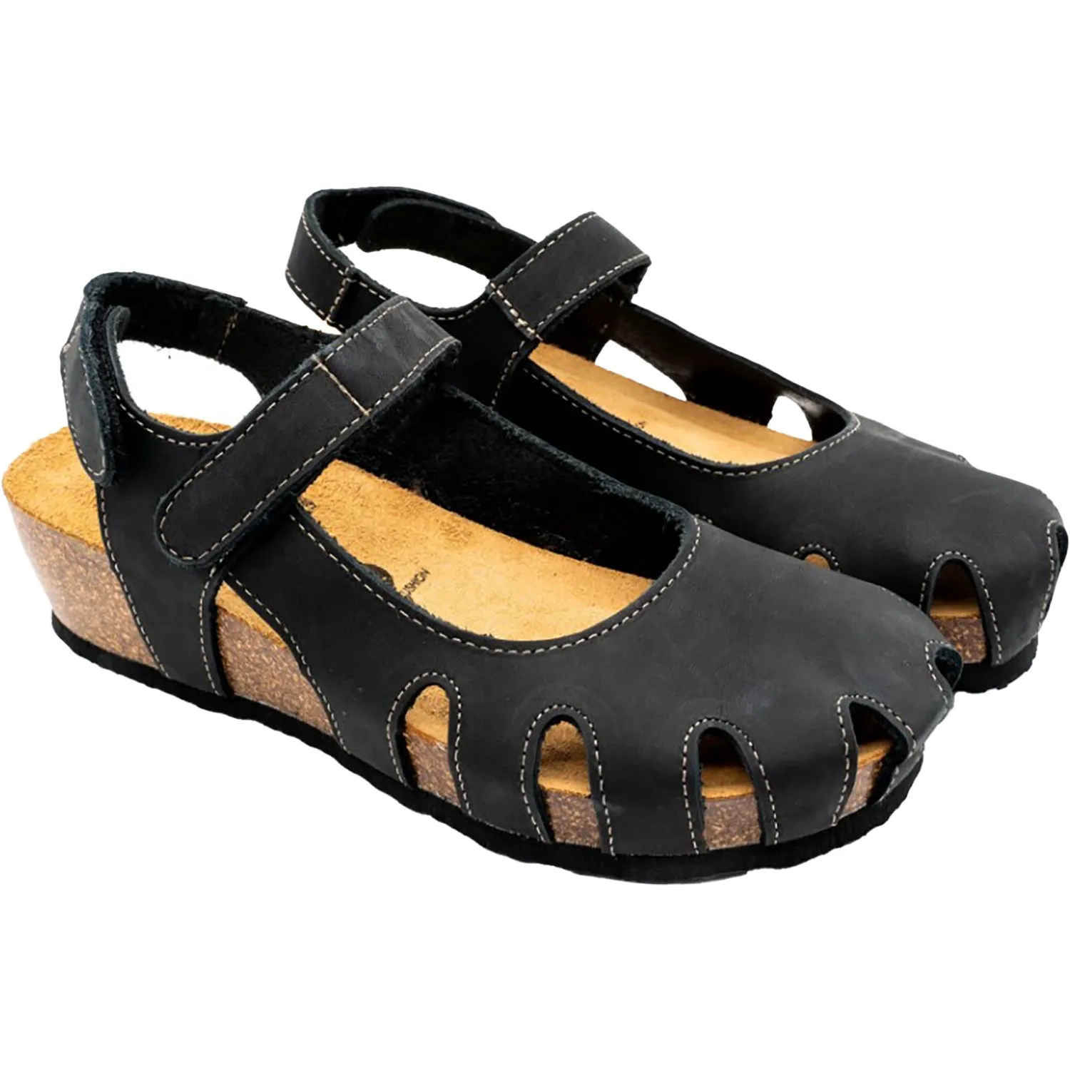 Women's Plakton Amy Black Nubuck