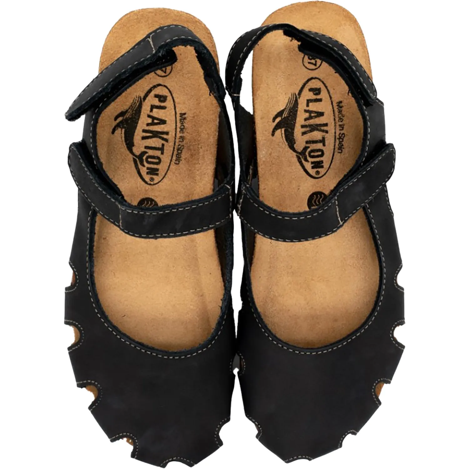 Women's Plakton Amy Black Nubuck