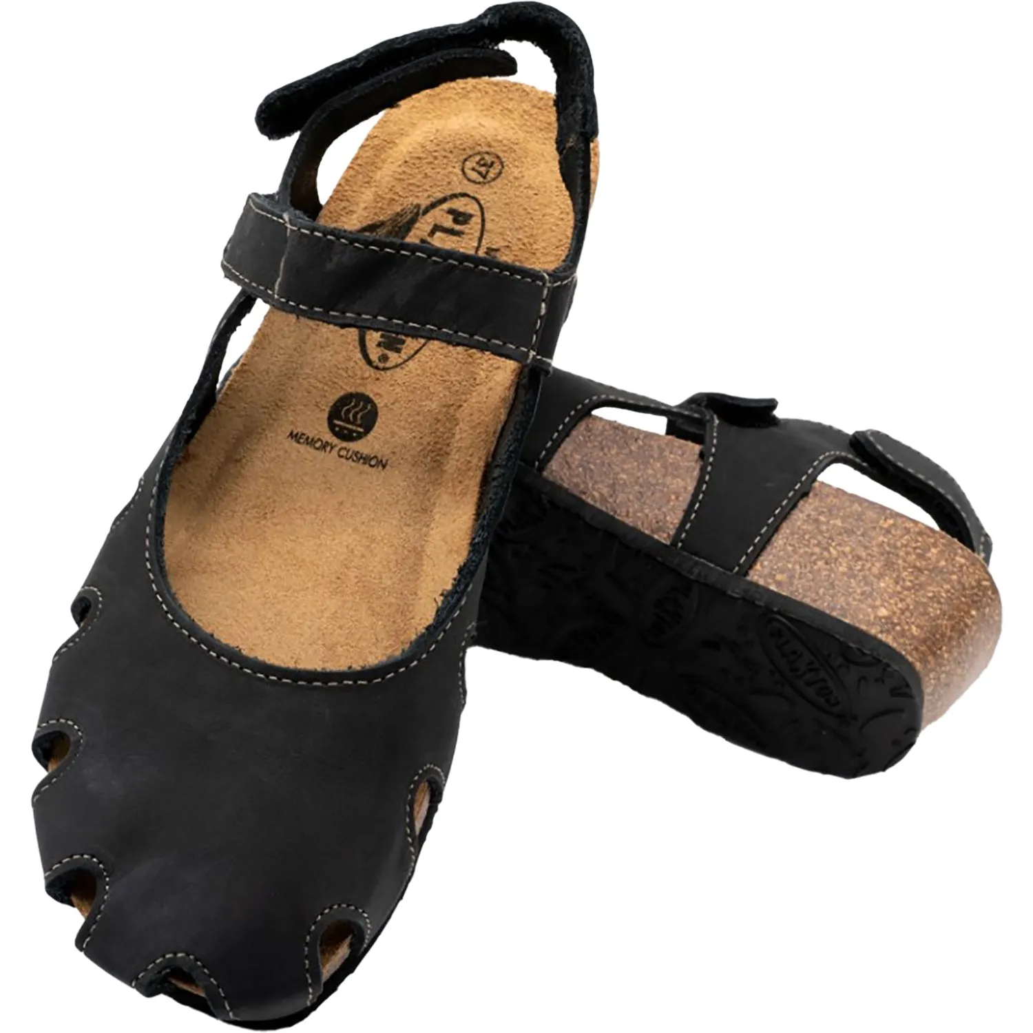 Women's Plakton Amy Black Nubuck