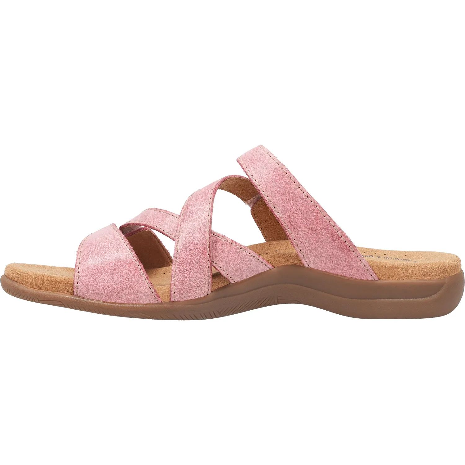 Women's Taos Double U Rustic Pink Leather