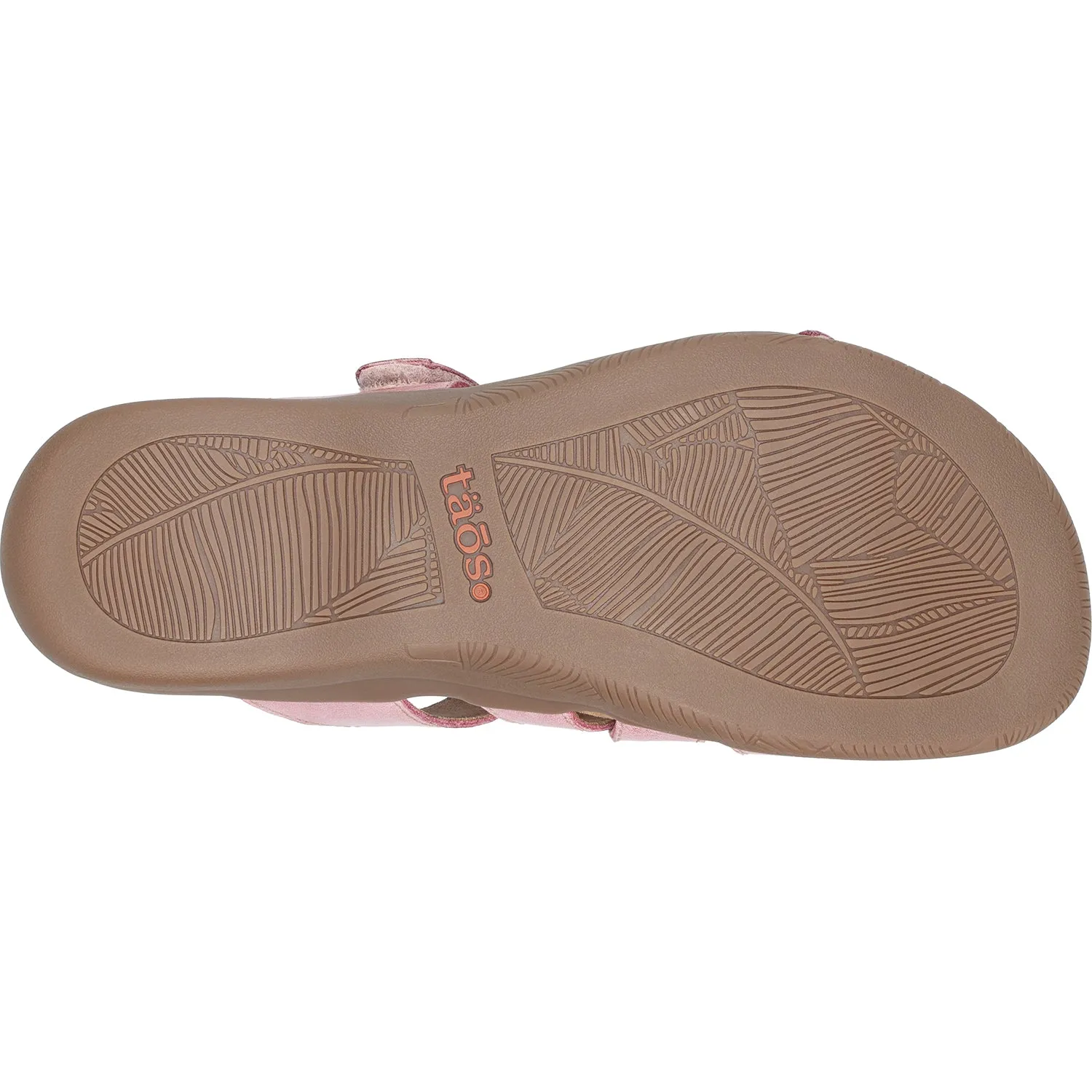 Women's Taos Double U Rustic Pink Leather