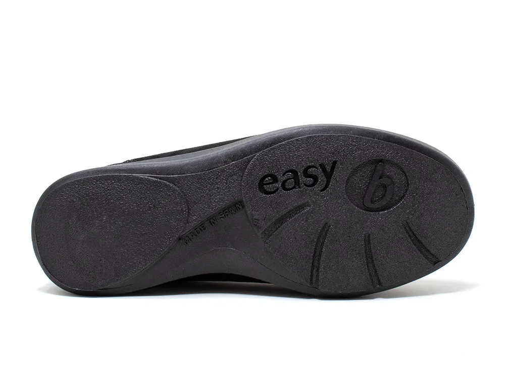 Womens Wide Fit Aster Black Shoes